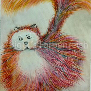 Bunte Katze